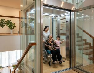 Thang máy gia đình 320kg đáp ứng nhu cầu sử dụng ra sao?